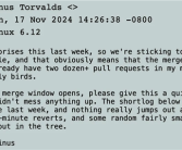 Linux Kernel 6.12正式发布！实时功能终于来了！