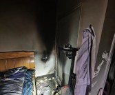 警惕 烘鞋机自燃把鞋子烧成灰 出租屋也被烧黑！