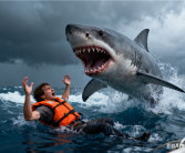 墨西哥鲨鱼专家被鲨鱼攻击：我整个头都在它嘴里 鲨鱼也受到了惊吓 但这不是鲨鱼的错！