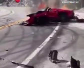 《使命召唤》创始人车祸现场曝光 超跑撞击护栏光速起火 ！