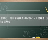 国家气候中心：厄尔尼诺事件2023年12月达峰值 预计2024年4月前后结束！