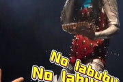 粉丝送Labubu却被水果姐打飞 演唱会大喊“No Labubu”！