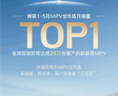 中国MPV王者！比亚迪腾势D9蝉联1-5月MPV全市场销冠!