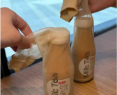 茶餐厅“丝袜奶茶”套丝袜引网友下场科普 店员回应：不是像大家想的那样！