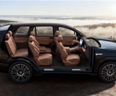 全系三电机四驱 腾势N8L即将预售：定位家庭六座旗舰!