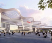 上海东站封顶！国内高铁车站中首次引入航空模块 !