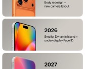 iPhone 18 Pro/20周年iPhone渲染图出炉：挖孔渐渐消失 ！