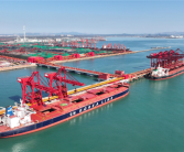 全国首个！40万吨干散货数智码头在青岛投产！