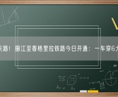 最美天路！丽江至香格里拉铁路今日开通：一车穿6大景区！