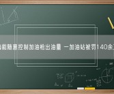 电脑能随意控制加油枪出油量 一加油站被罚140余万元！