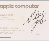 41年历史！乔布斯签名名片拍出131万元天价！