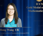 中国女数学家王虹接连斩获两项大奖 韦东奕都来听她的课！