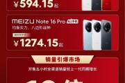 594.15元起人人买得起 魅族Note 16系列卖爆：销量增长10倍！