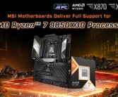 最佳游戏处理器更新：微星主板全面支持AMD锐龙7 9850X3D！ 