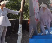 男子带9月孕妻爬山 被亲妈语音轰炸：很关心儿媳!