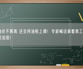 中国油价不算高 还支持油税上调！专家喊话拿着高工资说这话像耍流氓！