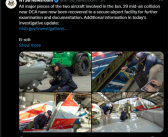 67人全遇难 美国客机与直升机相撞事故所有主要残骸找到！