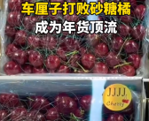 车厘子打败砂糖橘成年货顶流：稳占年货C位！