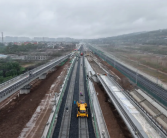 西康高铁全线铺轨正式启动 全线桥隧比高达94%！