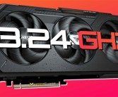 AMD RX 9070 XT显卡狂飙频率：最高竟超过3.2GHz！