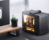 乔思伯发布C6 MAX机箱：侧透设计 自带魔术粘扣提手!